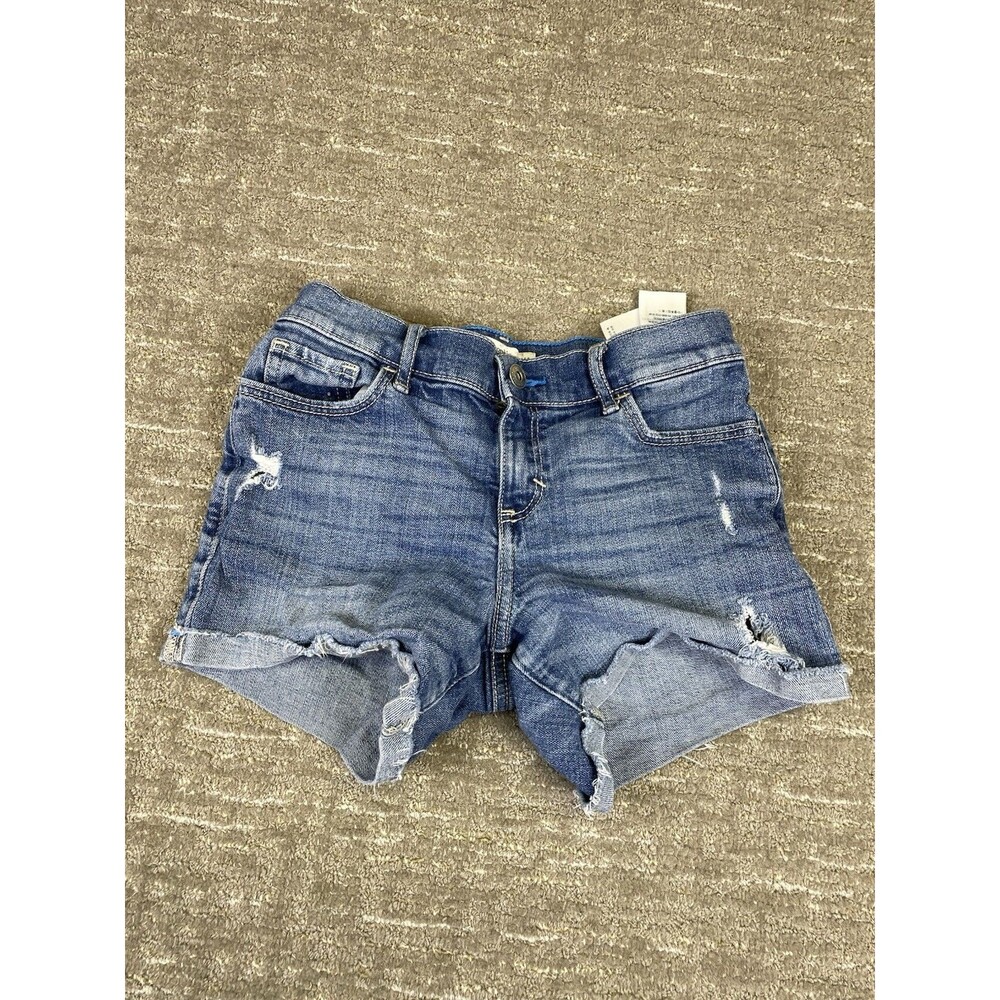 Ambercrombie Kids 13/14 Denim Jean Shorts Cut Offs Distressed Girls